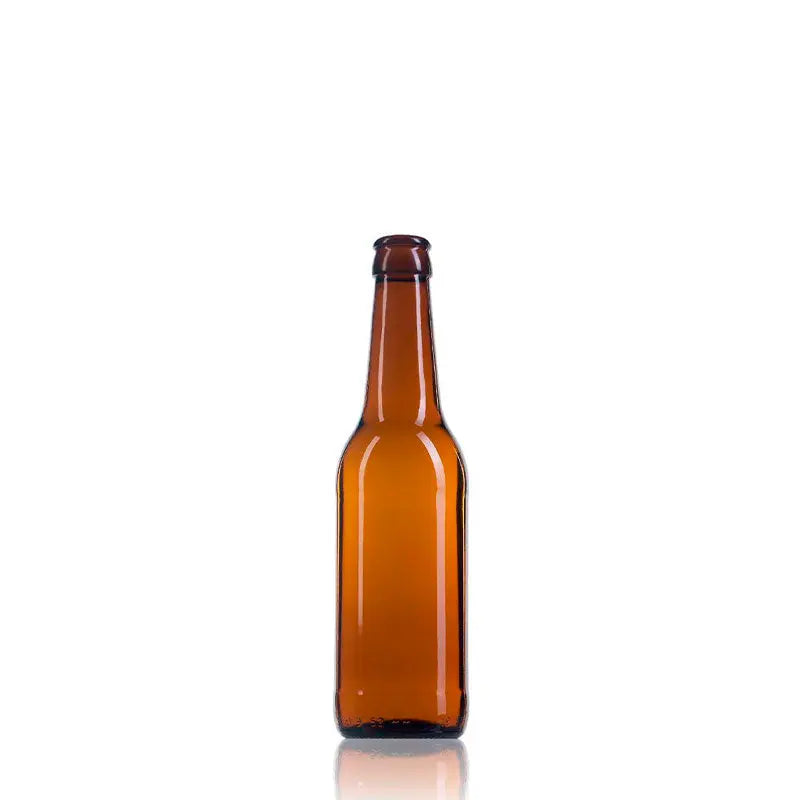 Eco Beer glass bottle  330 ml Crown Cork 26  The Pack Stock EU