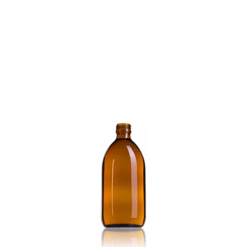 Topacio Ambar Glass Bottle 500 ml Pilfer Proof 28  The Pack Stock EU