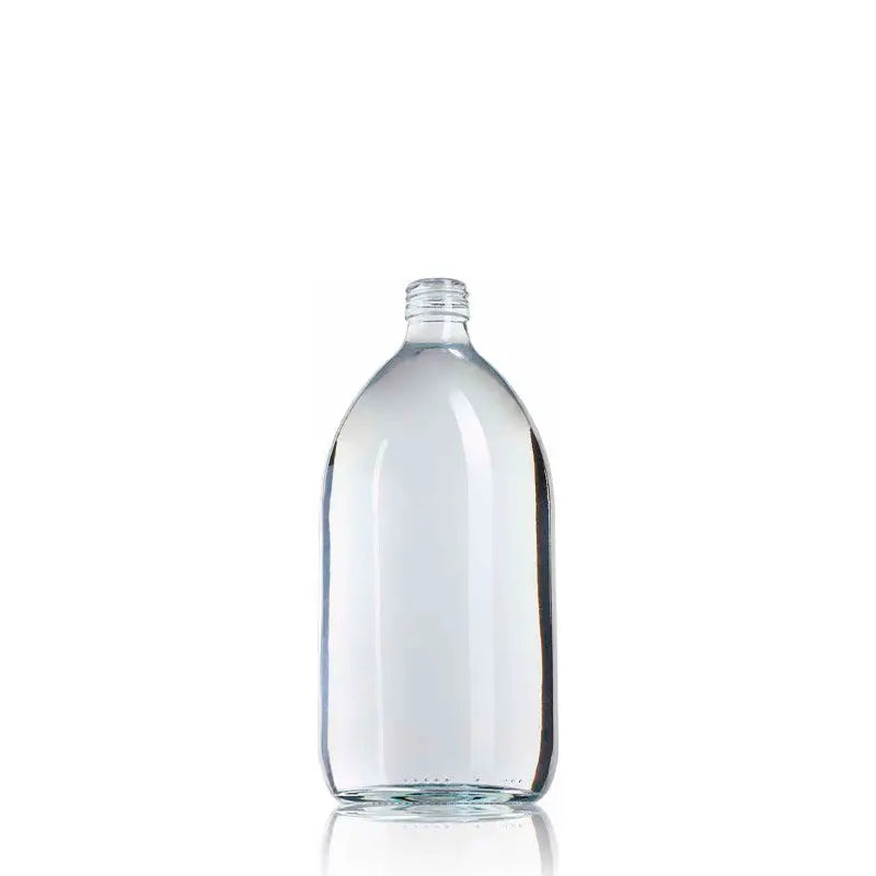 Ocean glass bottle 1000 ml pilfer proof  28  The Pack Stock EU