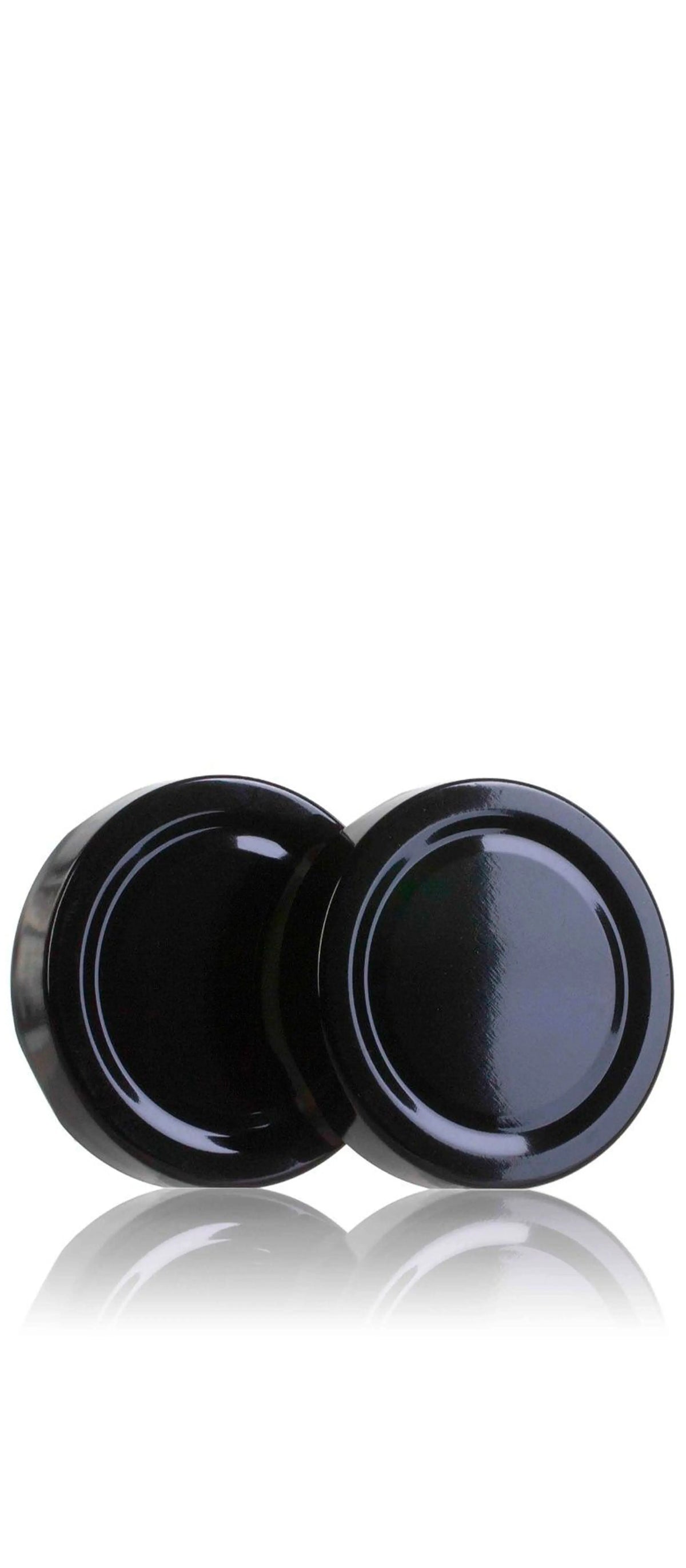 Box Lid Sterilisation Twist Off 66 Black  The Pack Stock EU