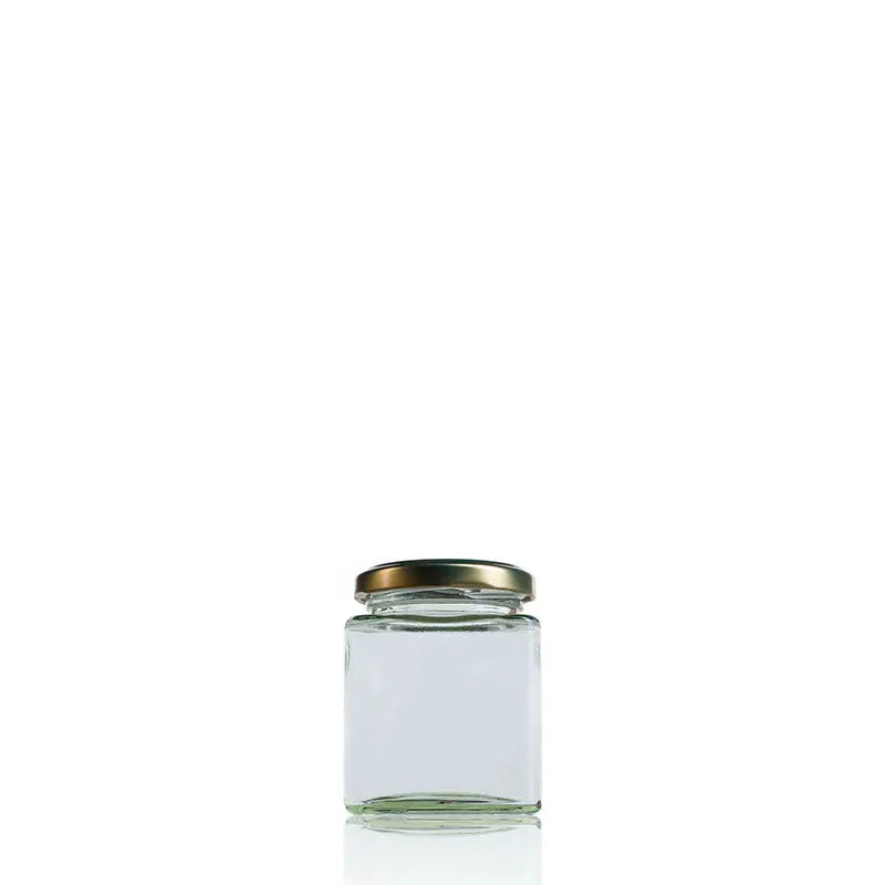 Cubic glass jar 212 Twist off 58  The Pack Stock EU