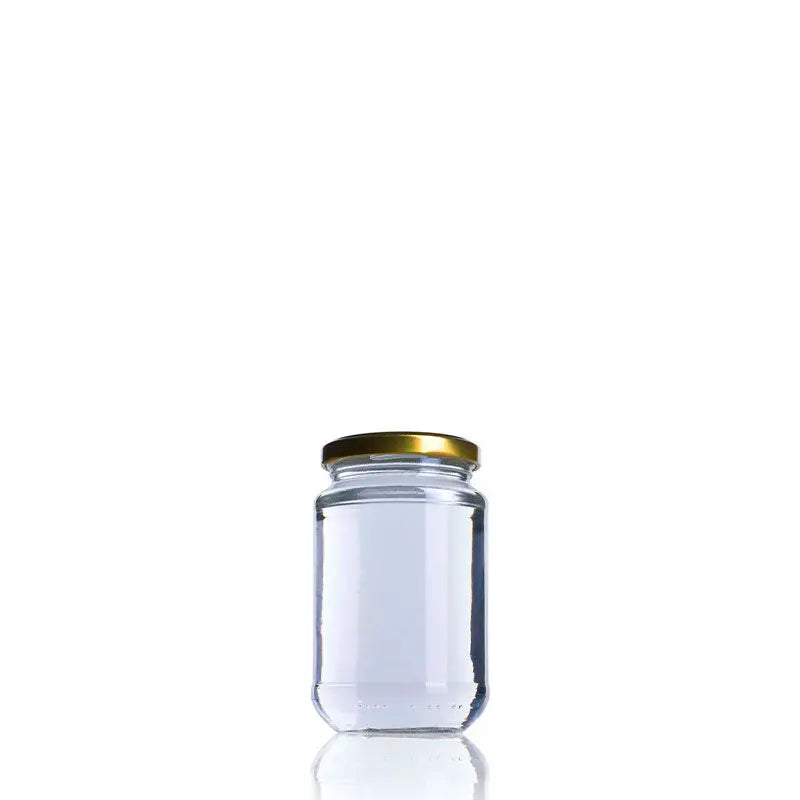 Glass jar 370 ml Twist off 63  The Pack Stock EU