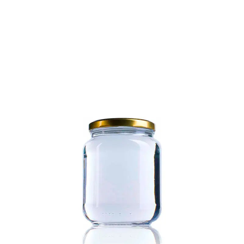 Pot glass jar 720 ml Twist off 82  The Pack Stock EU