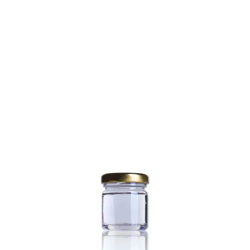 B 1,5 onzas glass jar 41 ml twist off 43  The Pack Stock EU