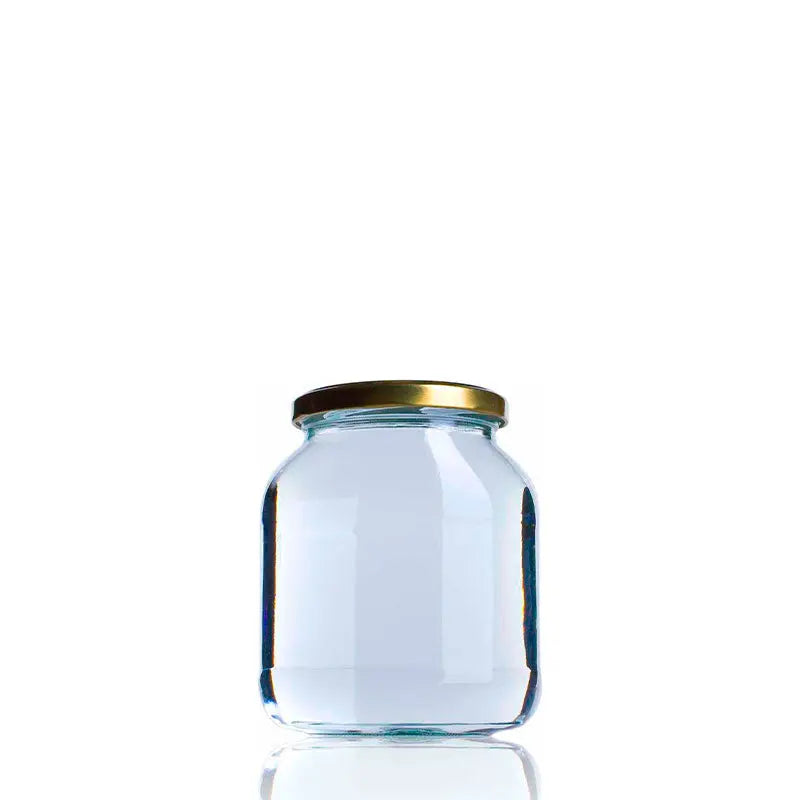 Bov glass jar 720 ml Twist off 82  The Pack Stock EU