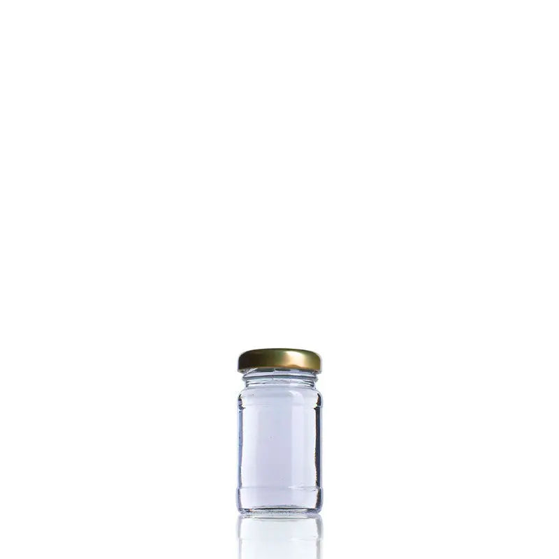 2,5 CYL glass jar 66 ml Twist off 38  The Pack Stock EU