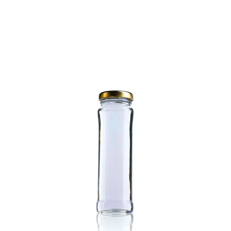 5 CYL glass jar 159 ml Twist off 43  The Pack Stock EU