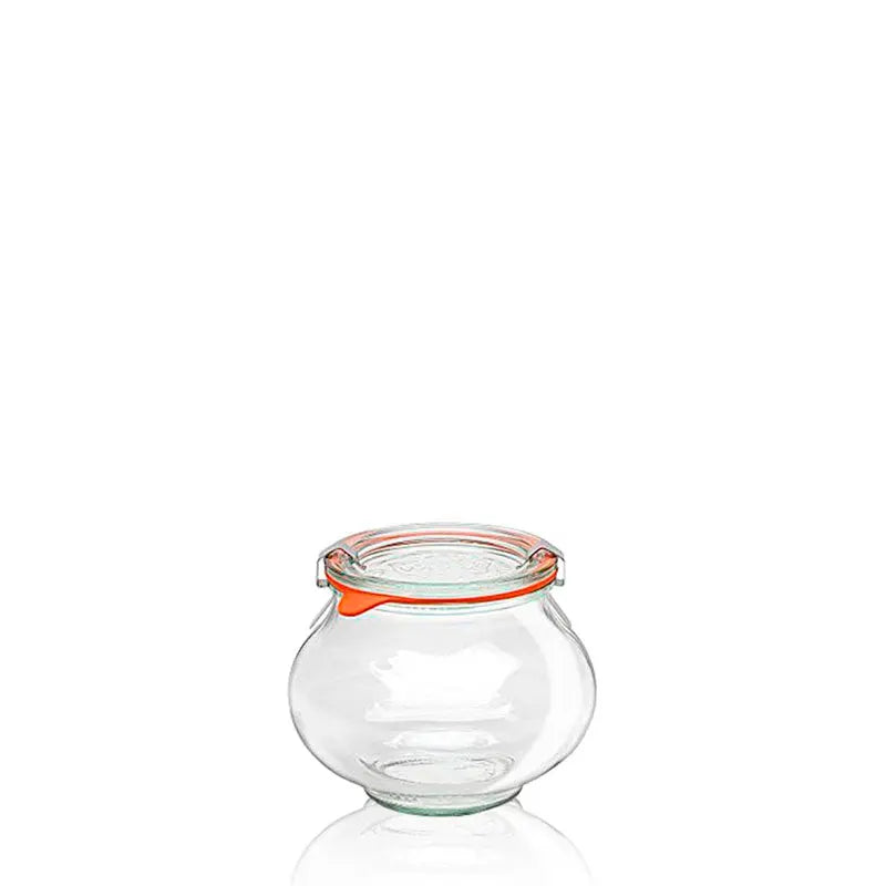 Weck Deco glass jar 560 ml swing stopper 80  The Pack Stock EU