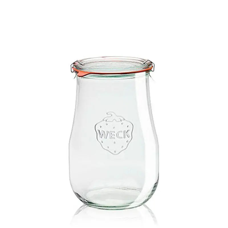 Weck Tulip glass jar 1750 ml swing stopper 100  The Pack Stock EU