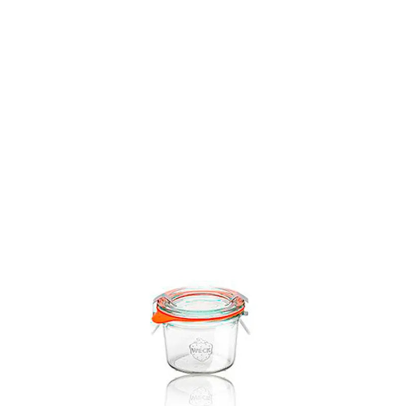 Weck Mold glass jar 80 ml Swing Stopper 60  The Pack Stock EU