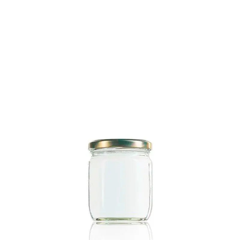 Pot glass jar 425 ml Twist off 82  The Pack Stock EU
