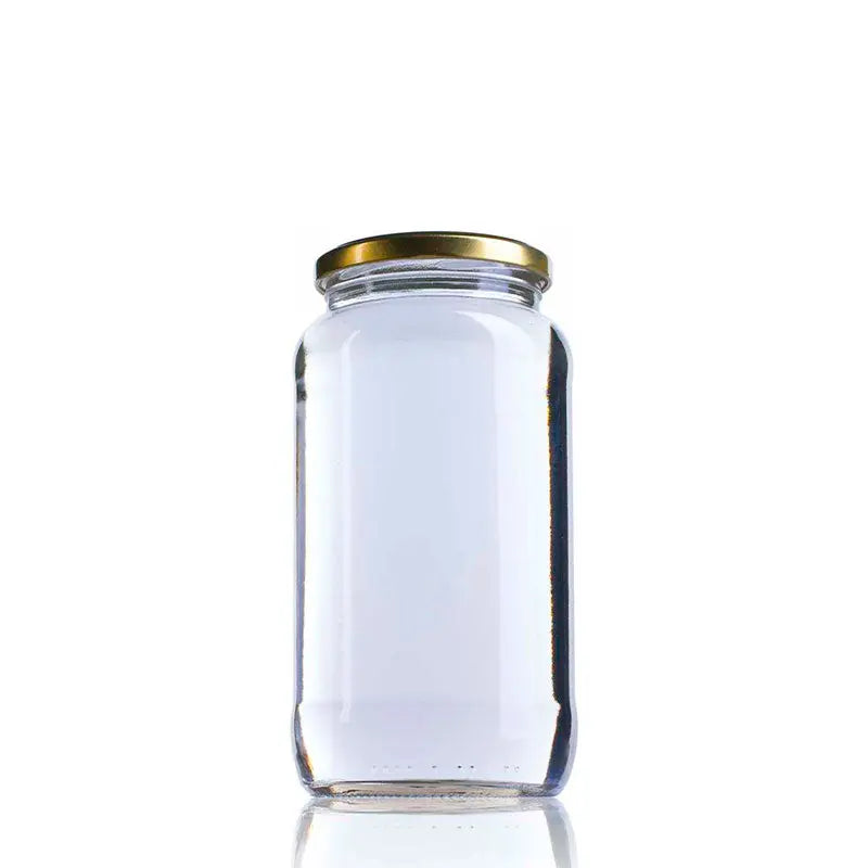 1/4 Galon glass jar 900 ml Twist off 77  The Pack Stock EU