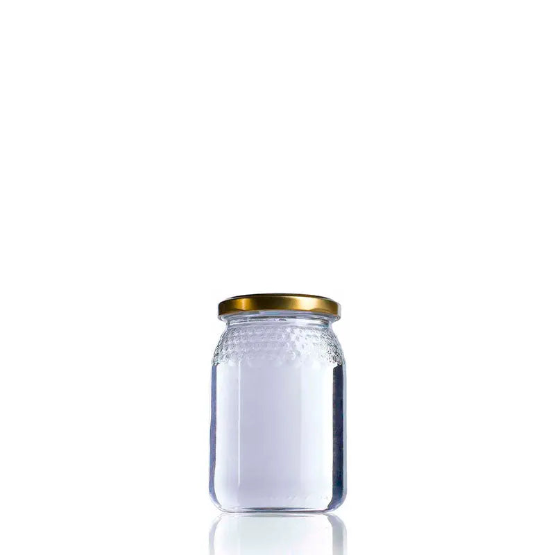 Honey 1/2kg glass jar 380 ml Twist off 66  The Pack Stock EU