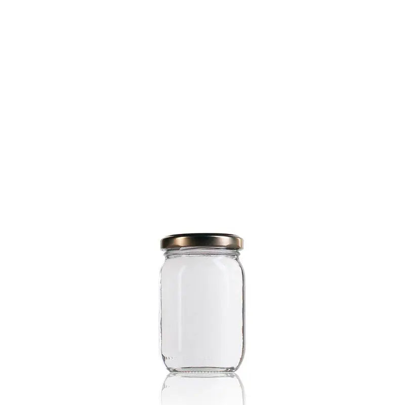Std Glass Jar 209 ml Twist Off 58  The Pack Stock EU