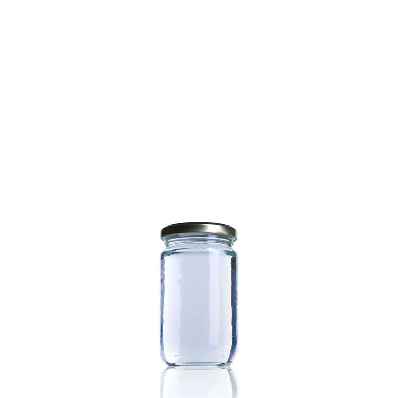 A Glass jar 314 ml Twist off 63  The Pack Stock EU
